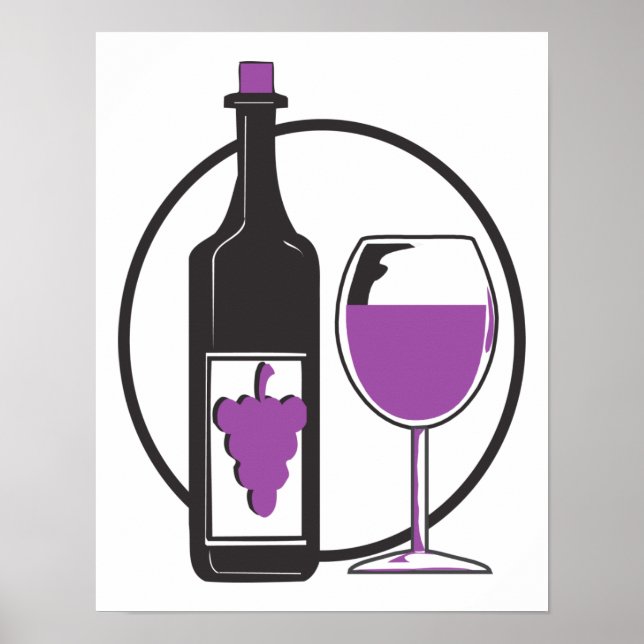 Fabulous Red Wines Poster (Front)