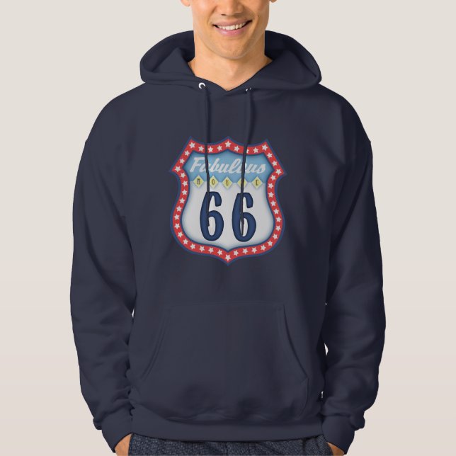 Fabulous Route 66 Hoodie (Front)