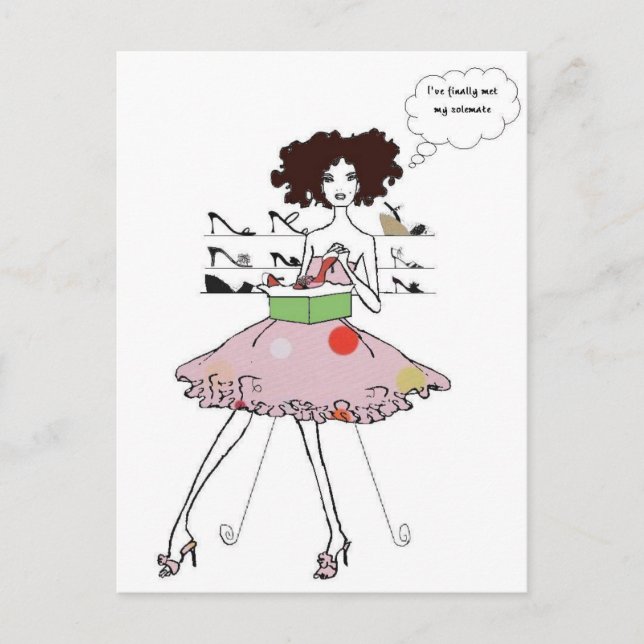 Fabulous Shoes Postcard (Front)