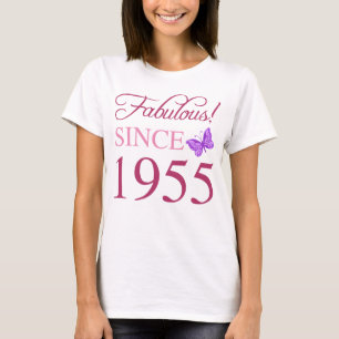 Fabulous Since 1955 70th Birthday T-Shirt