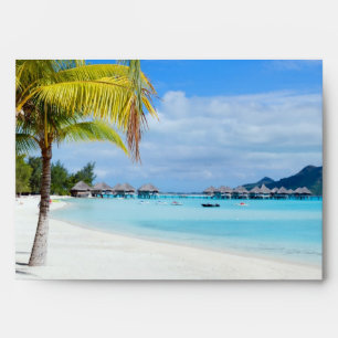 Fabulous tropical seascape envelope