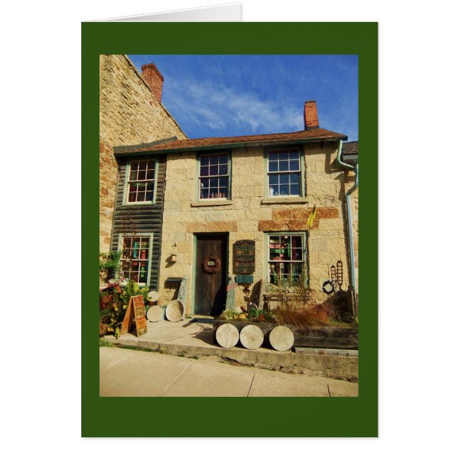 Façade d'Artican de chêne de prairie avec la (Devant)