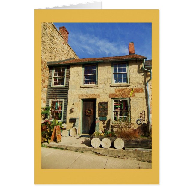 Façade d'Artican de chêne de prairie avec la (Devant)