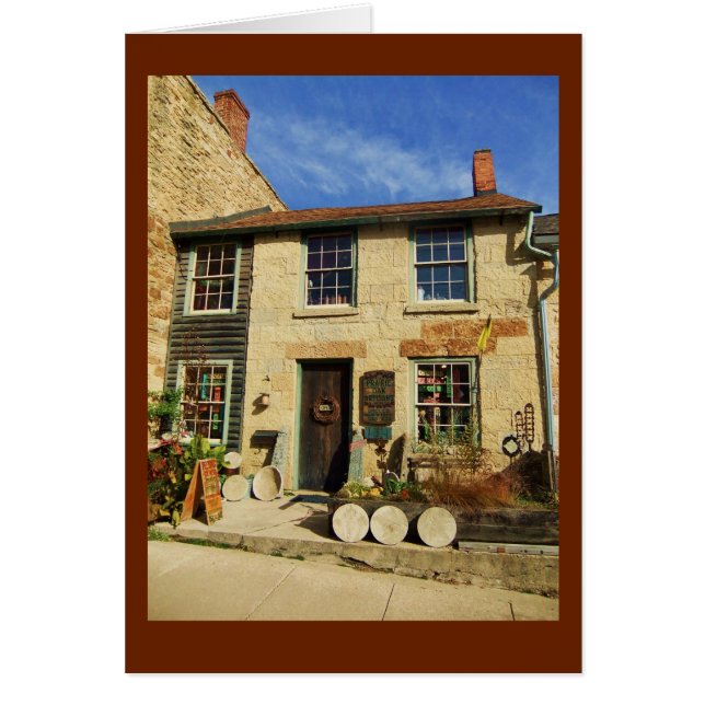 Façade d'Artican de chêne de prairie avec la (Devant)