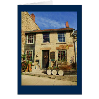 Façade d'Artican de chêne de prairie avec la