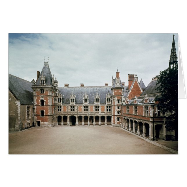 Façade de la Louis XII Wing, 1498-1503 (Devant horizontal)