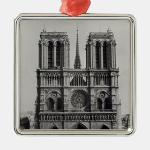 Facade of Notre-Dame, Paris, late 19th century Metal Ornament