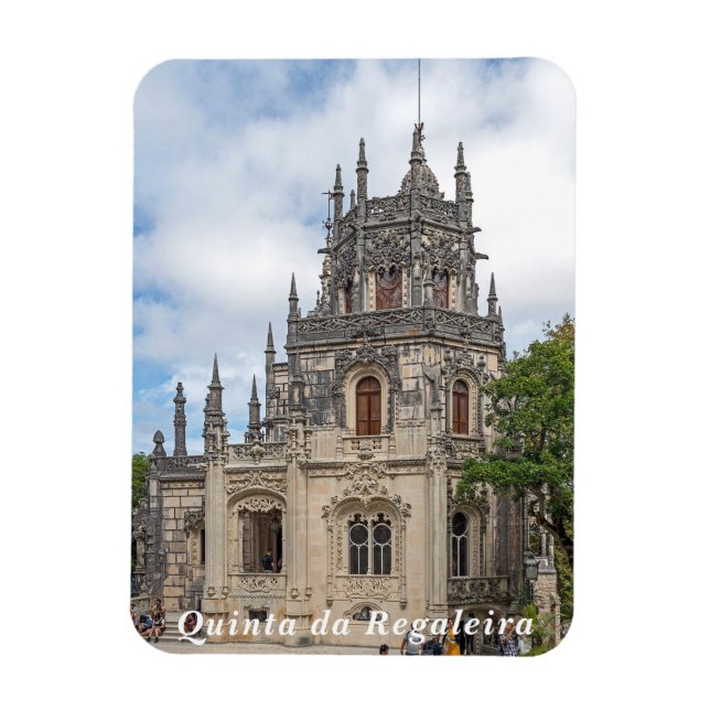 Facade of Quinta da Regaleira. Magnet (Vertical)