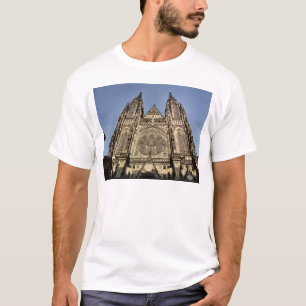 Facade of the Cathedral of St. Vitus T-Shirt
