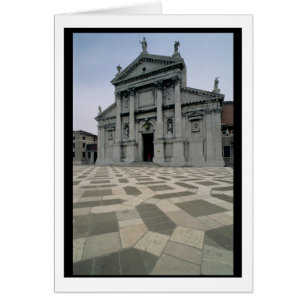 Facade of the church, built 1564-80, facade done i