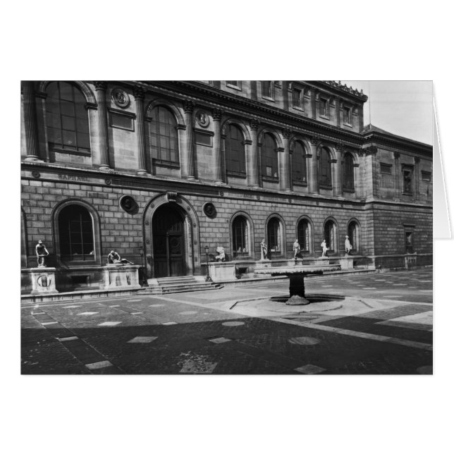 Facade of the library (Front Horizontal)