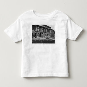 Facade of the library toddler t-shirt