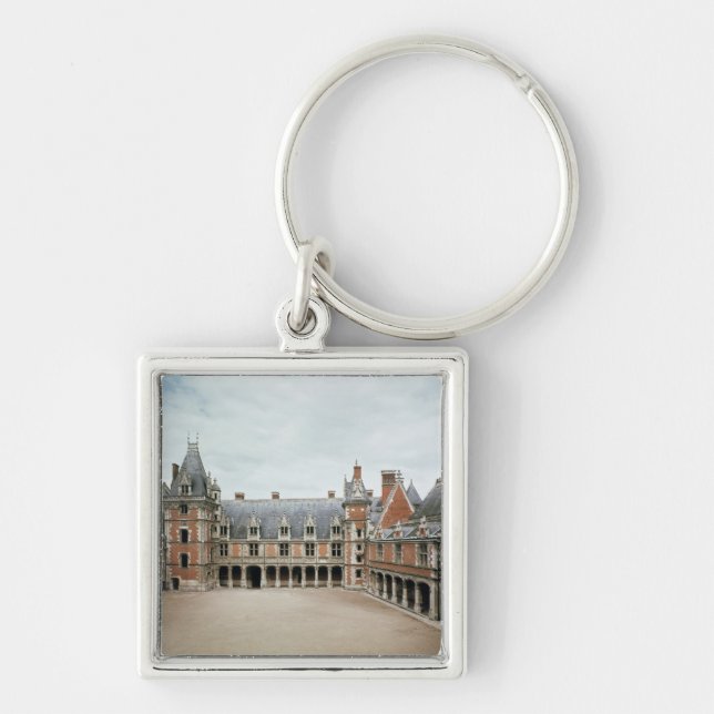 Facade of the Louis XII Wing, 1498-1503 Keychain (Front)