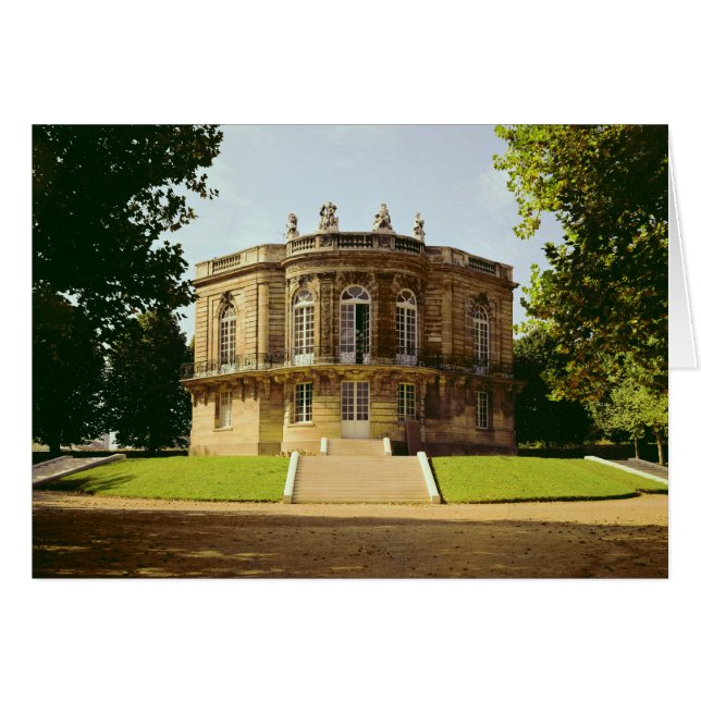 Facade of the Pavillon de Hanovre (Front Horizontal)