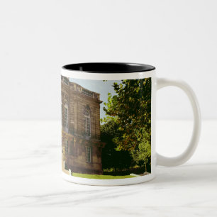 Facade of the Pavillon de Hanovre Two-Tone Coffee Mug