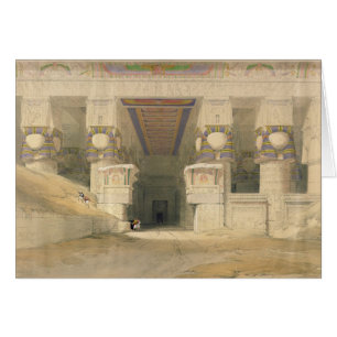 Facade of the Temple of Hathor