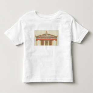 Facade of the Temple of Jupiter at Aegina (323-27 Toddler T-shirt