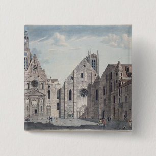 Facades of the Churches 2 Inch Square Button