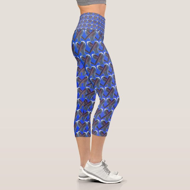 Façades pélicanes Cheeky, Leggings Capris Hauts Ta (Droite)