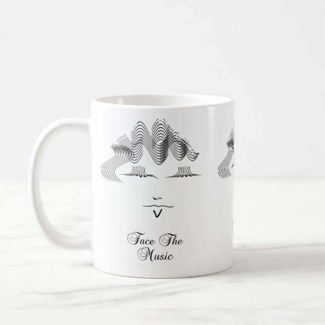 Face À La Musique Mug (Gauche)