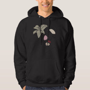 Face Abstract Line Art Drawing Aesthetic Woman Fas Hoodie
