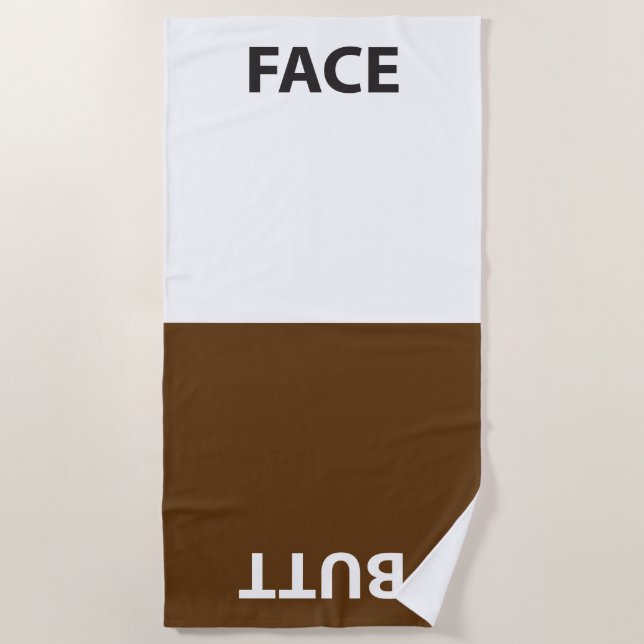 Face and Butt Towel (Front)
