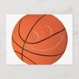 FACE BASKETBALL POSTCARD
