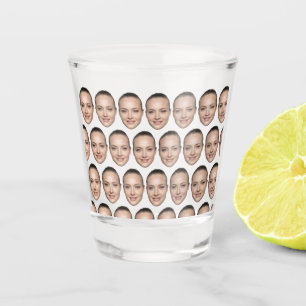 Face birthday, Custom party favours, Adult party  Shot Glass