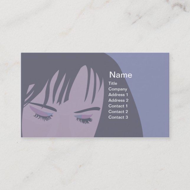 Face Business Card (Front)