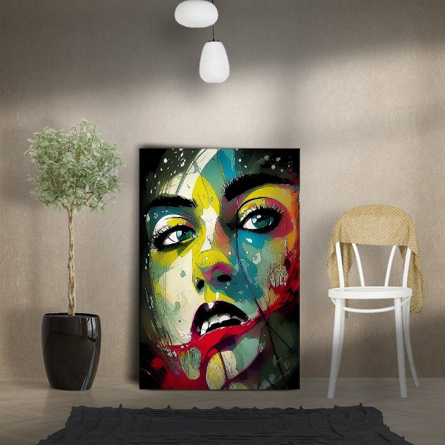 Face Canvas Print (Creator Uploaded)