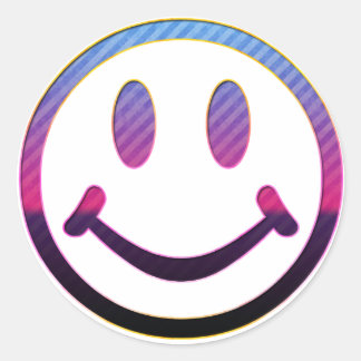 Face Classic Round Sticker