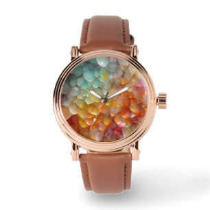 Face de montre Rainbow Opal