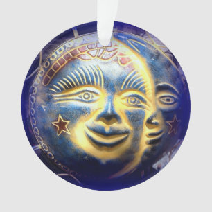 face de soleil/ visage de lune