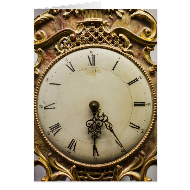 Face d'horloge du XIXe siècle, Allemagne (Devant)