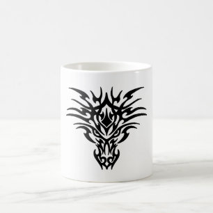 Face-Dragon-Tattoo Coffee Mug