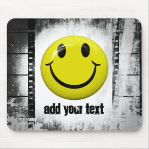 Face Film Strips Mousepad