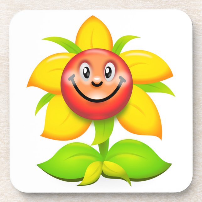 FACE FLOWER COASTER (Front)