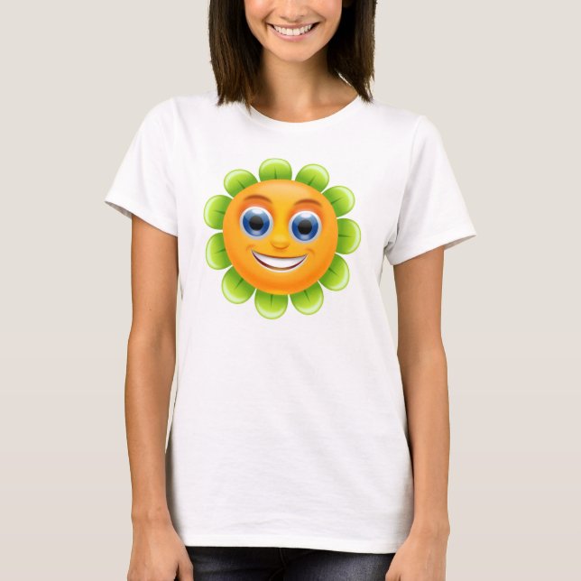 FACE FLOWER T-Shirt (Front)