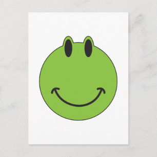 Face Frog Postcard