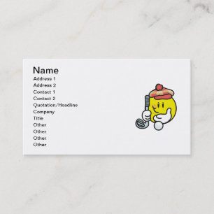 Face Golf T-shirts and Gifts Business Card