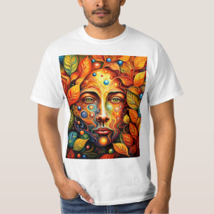 Face in Foliage 9 T-Shirt