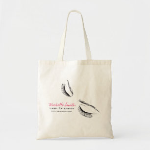 Face long lashes Lash Extension Tote Bag