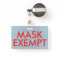 Face Mask Exemption Card ID Badge
