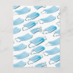 Face Mask Postcard