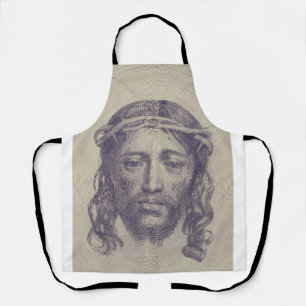 Face of Christ on St. Veronica's Veil Holy Face Apron