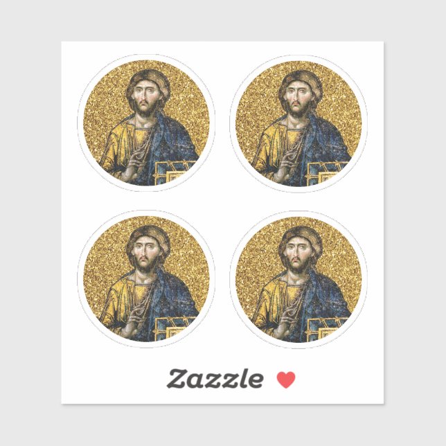 Face Of jesus Christ Orthodox Haga Sophia Icon (Sheet)