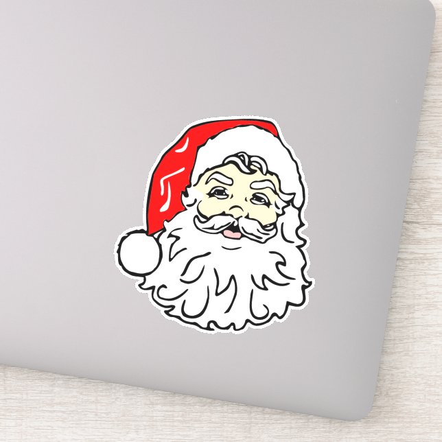 Face of Santa Claus (Detail)