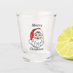 Face of Santa Claus Shot Glass