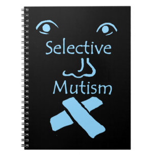 Face of Selective Mutism Notebook