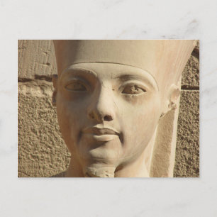 Face of Tutankhamun Postcard